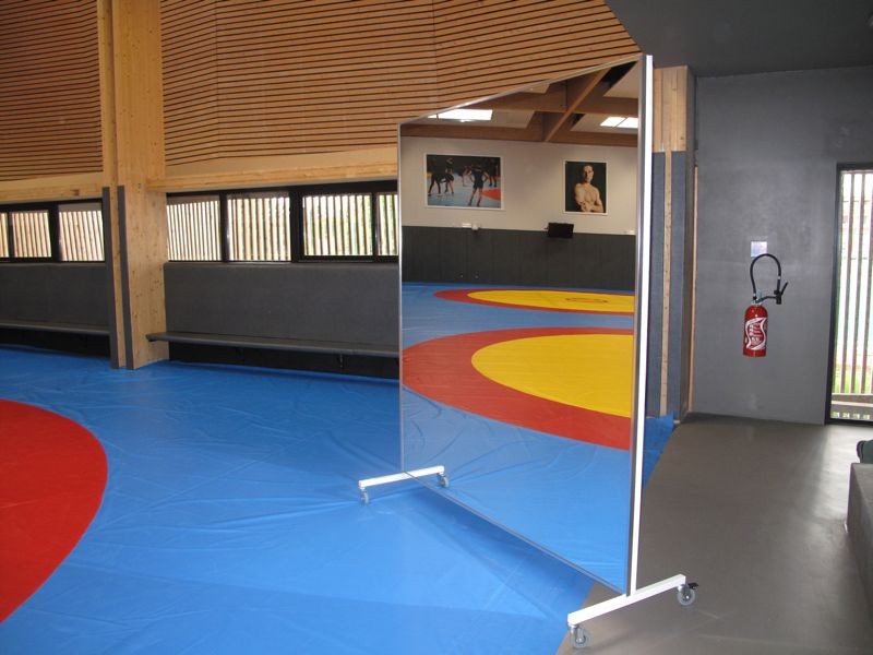 Miroirs Muraux Salle de Sport INSEP Miroir & Sport